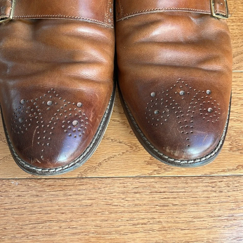 Cole Haan, Men’s Leather Monk dress shoes, size 11 M